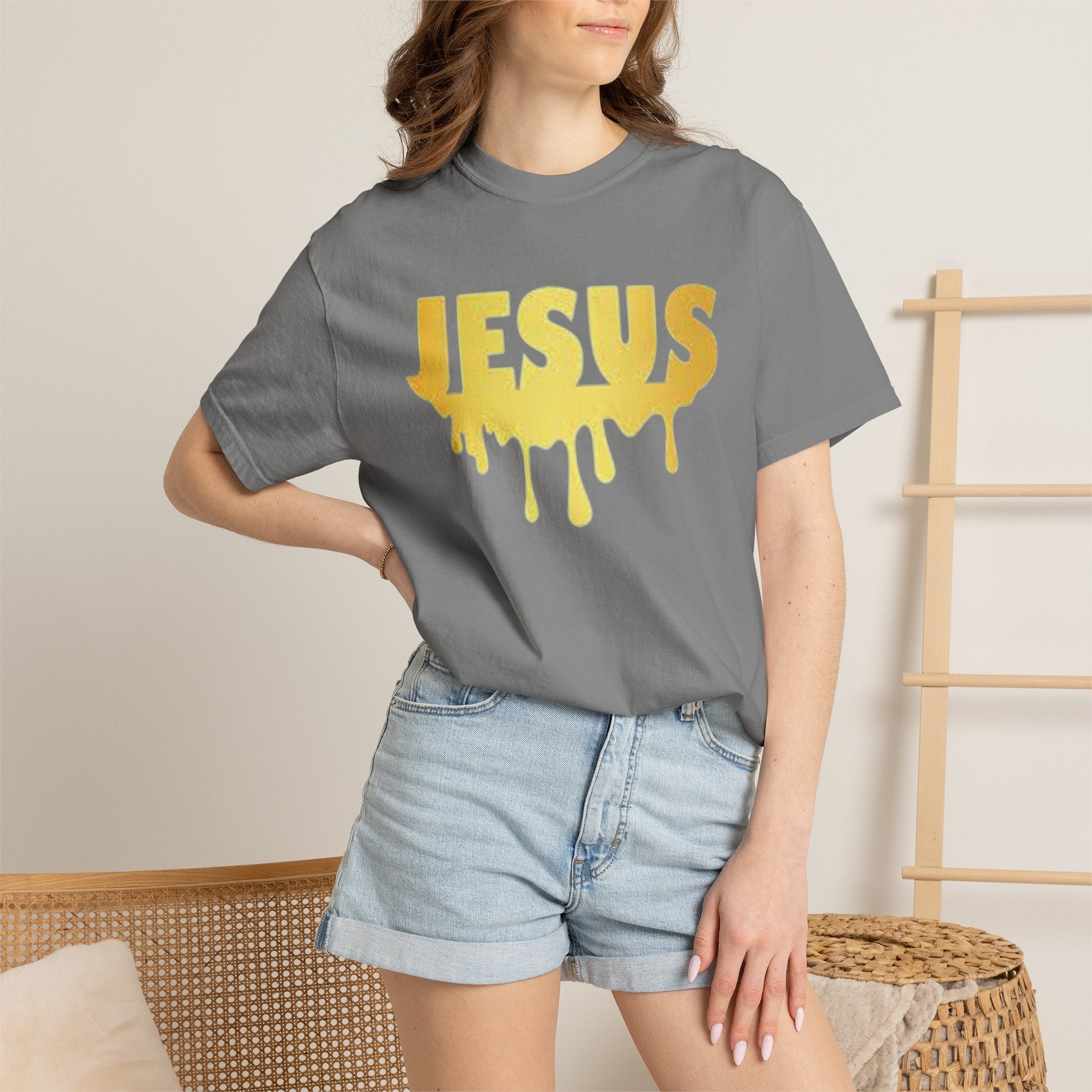 Drip 4 Jesus T-shirt - G.O.A.T - God over all things