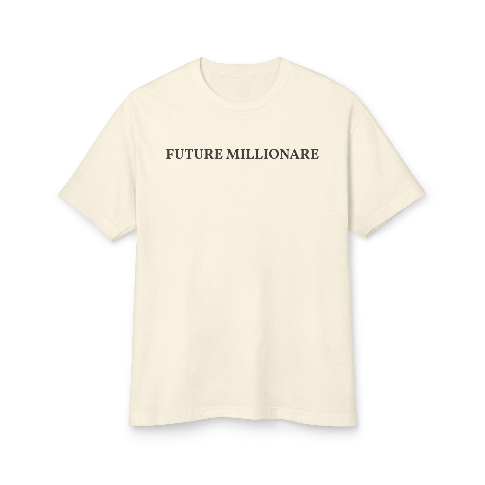 Future Millionaire Tee — "Rich in Faith"