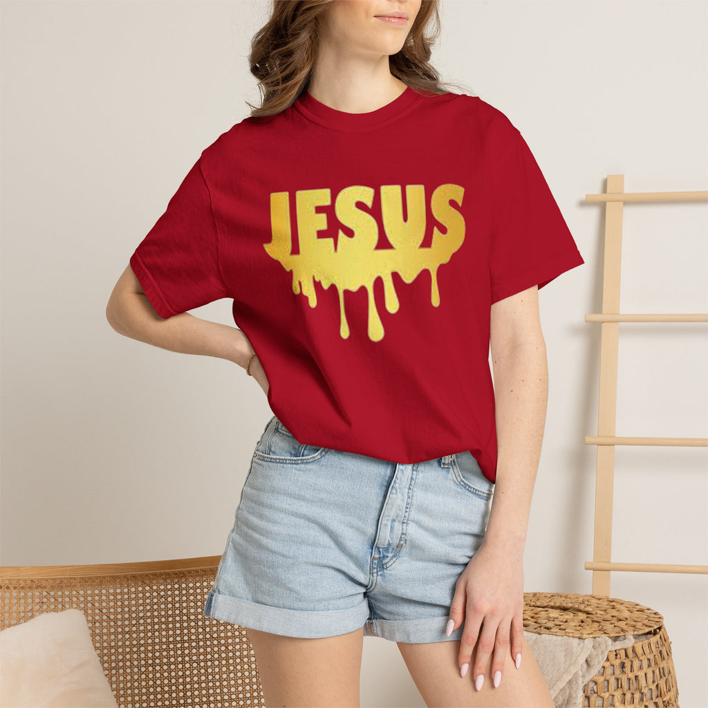 Drip 4 Jesus T-shirt - G.O.A.T - God over all things