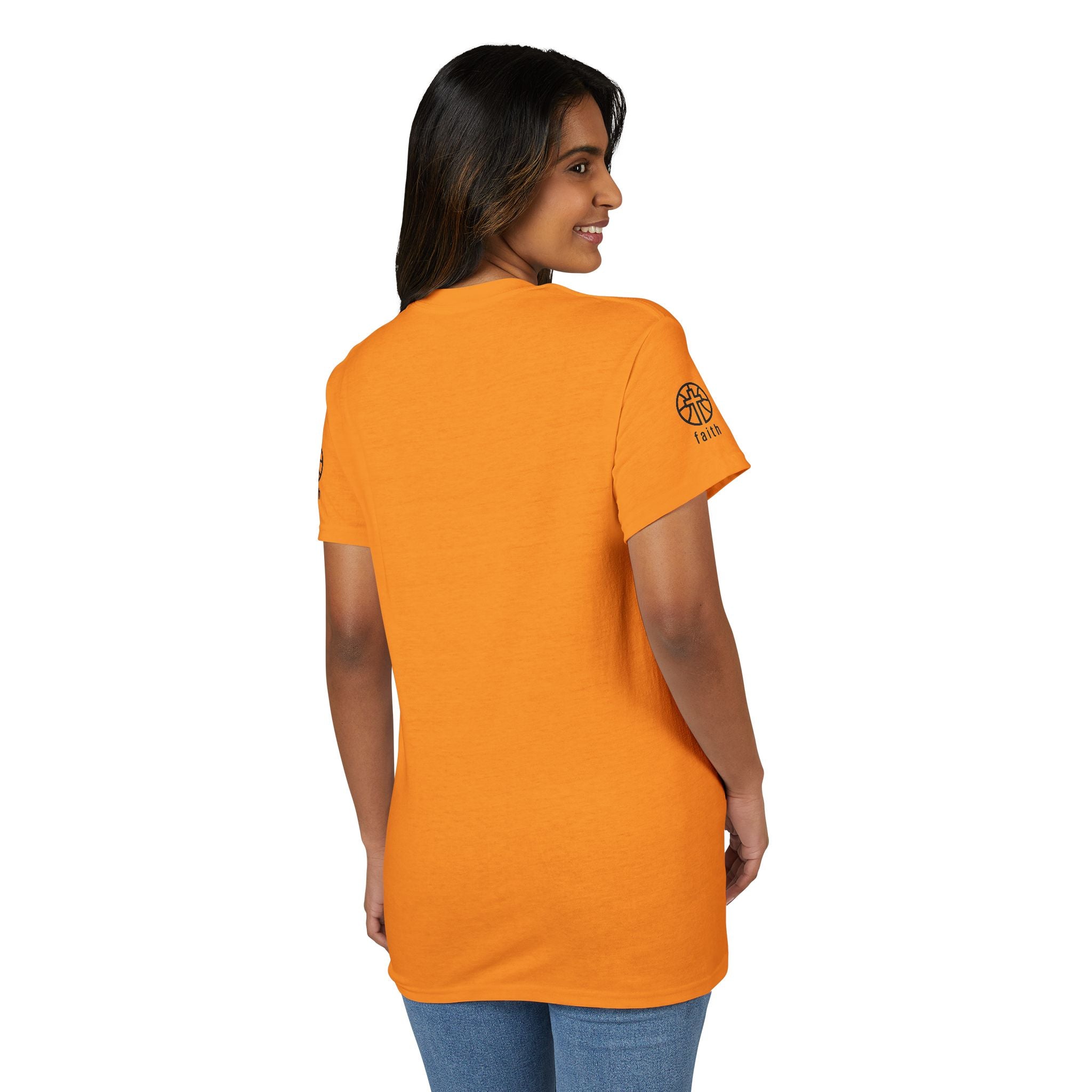 Just Hoops Basketball T-Shirt - Faith on Sleeve.