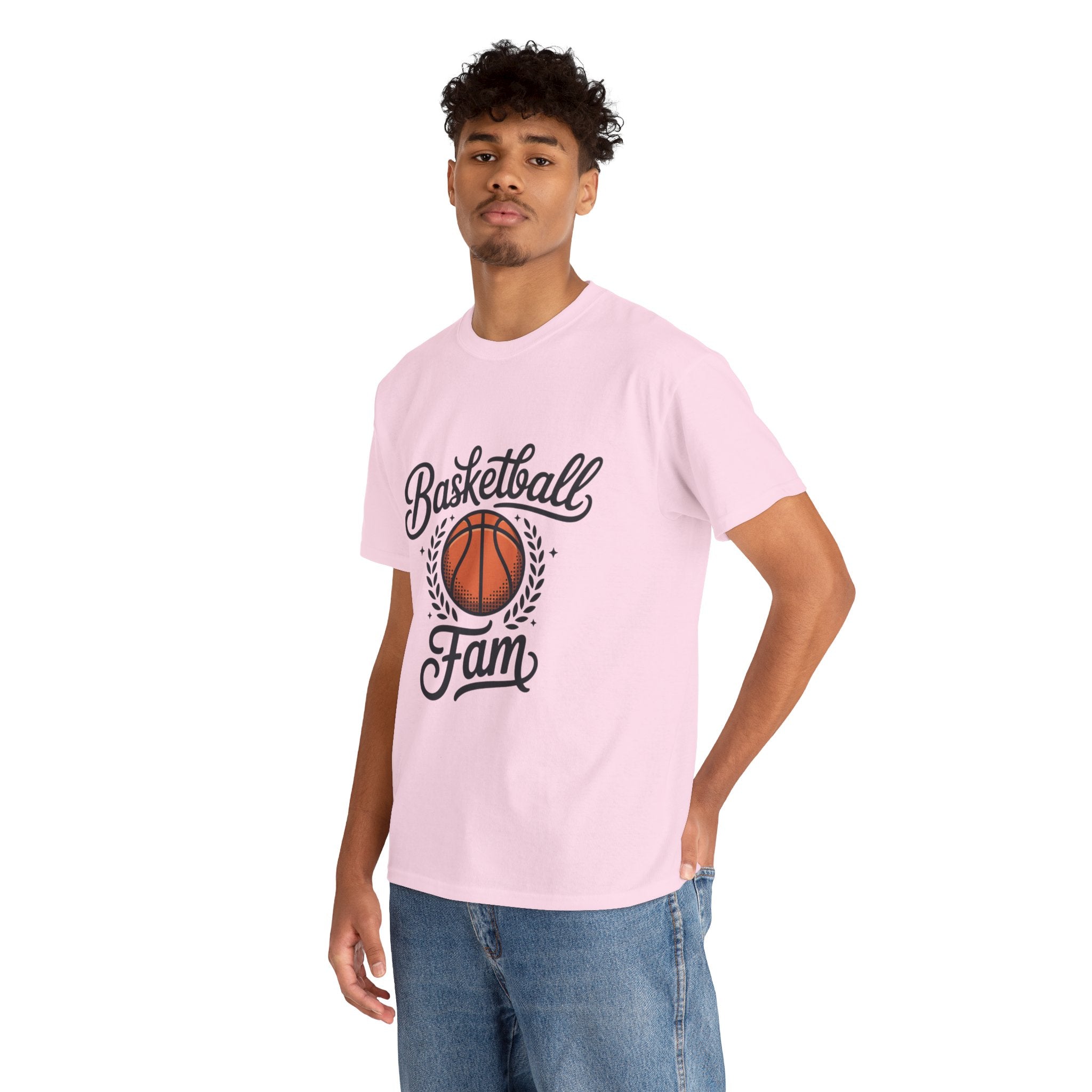 Basketball Family Unisex Heavy Cotton Tee