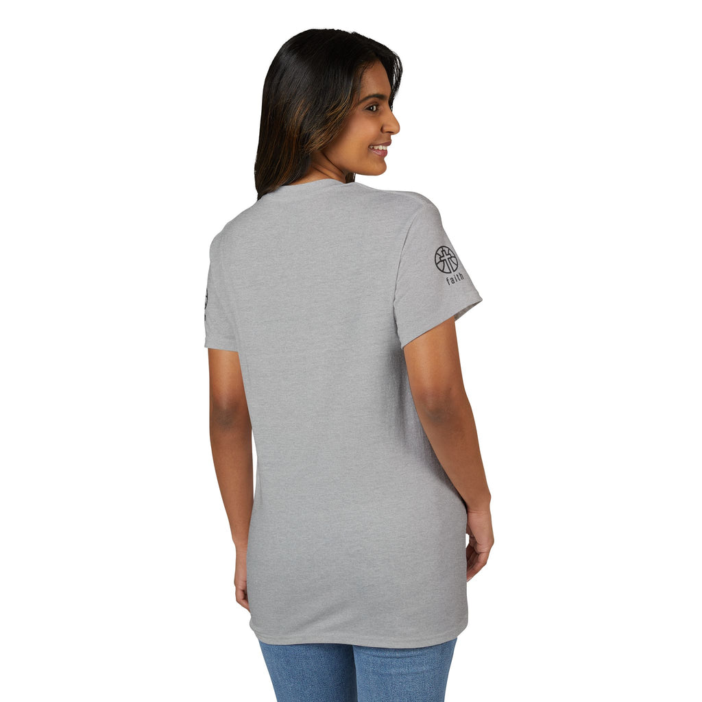 Just Hoops Basketball T-Shirt - Faith on Sleeve.