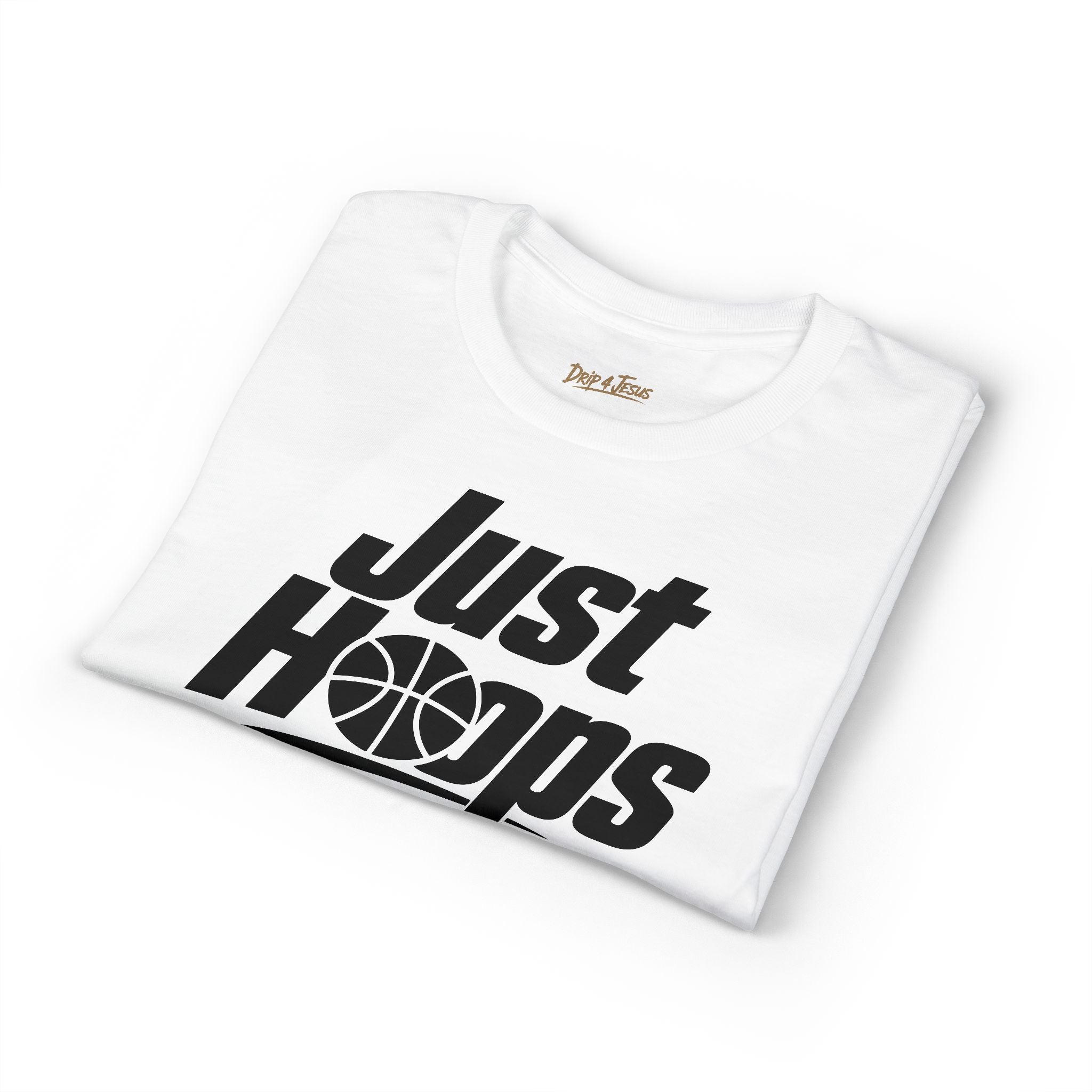 Just Hoops Basketball T-Shirt - Faith on Sleeve.