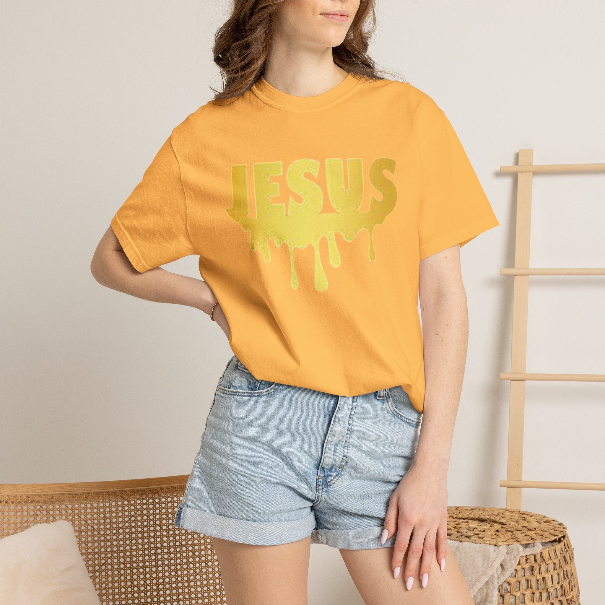 Drip 4 Jesus T-shirt - G.O.A.T - God over all things