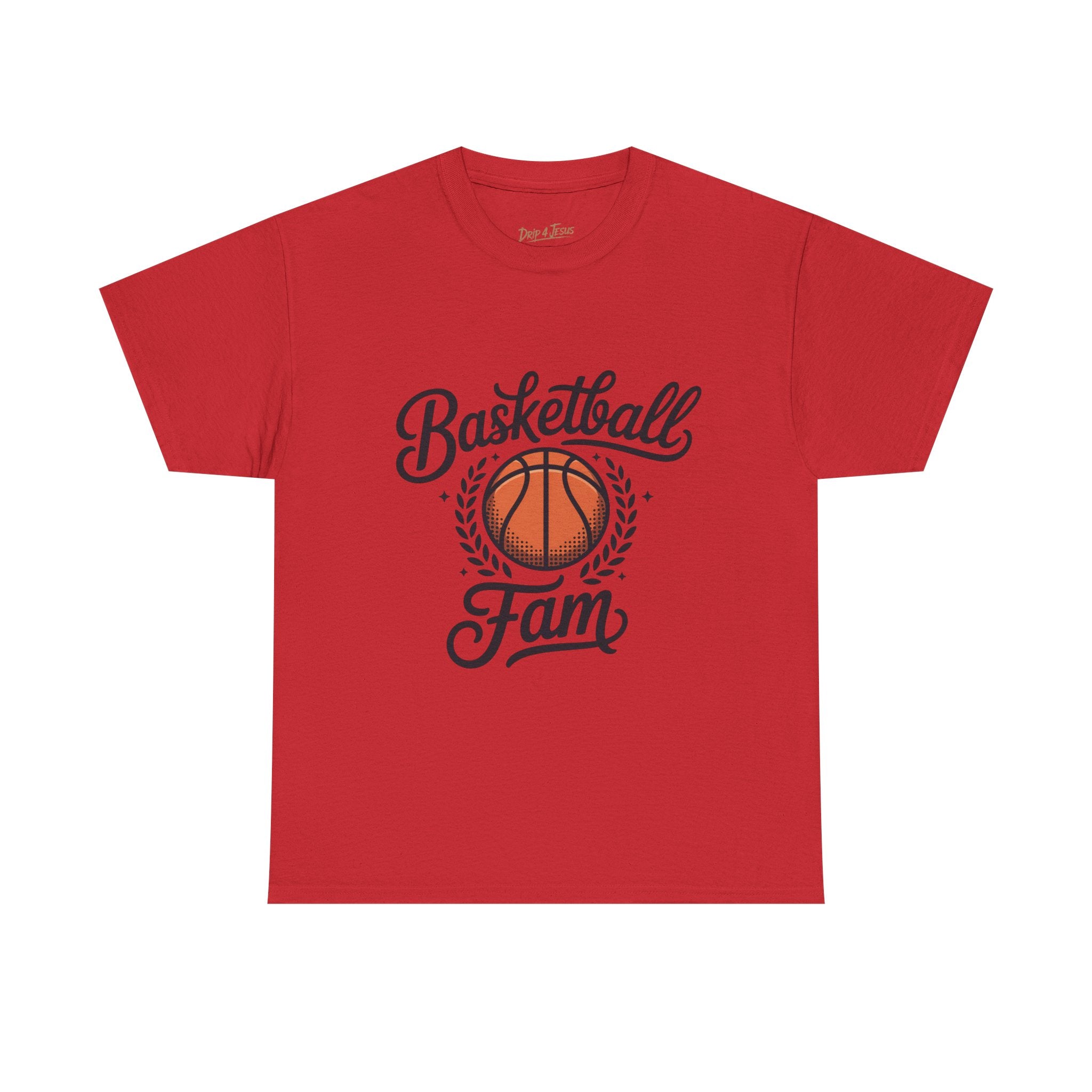 Basketball Family Unisex Heavy Cotton Tee