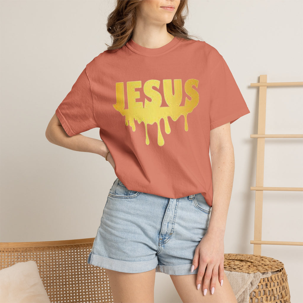 Drip 4 Jesus T-shirt - G.O.A.T - God over all things