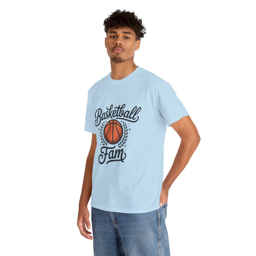 Basketball Family Unisex Heavy Cotton Tee