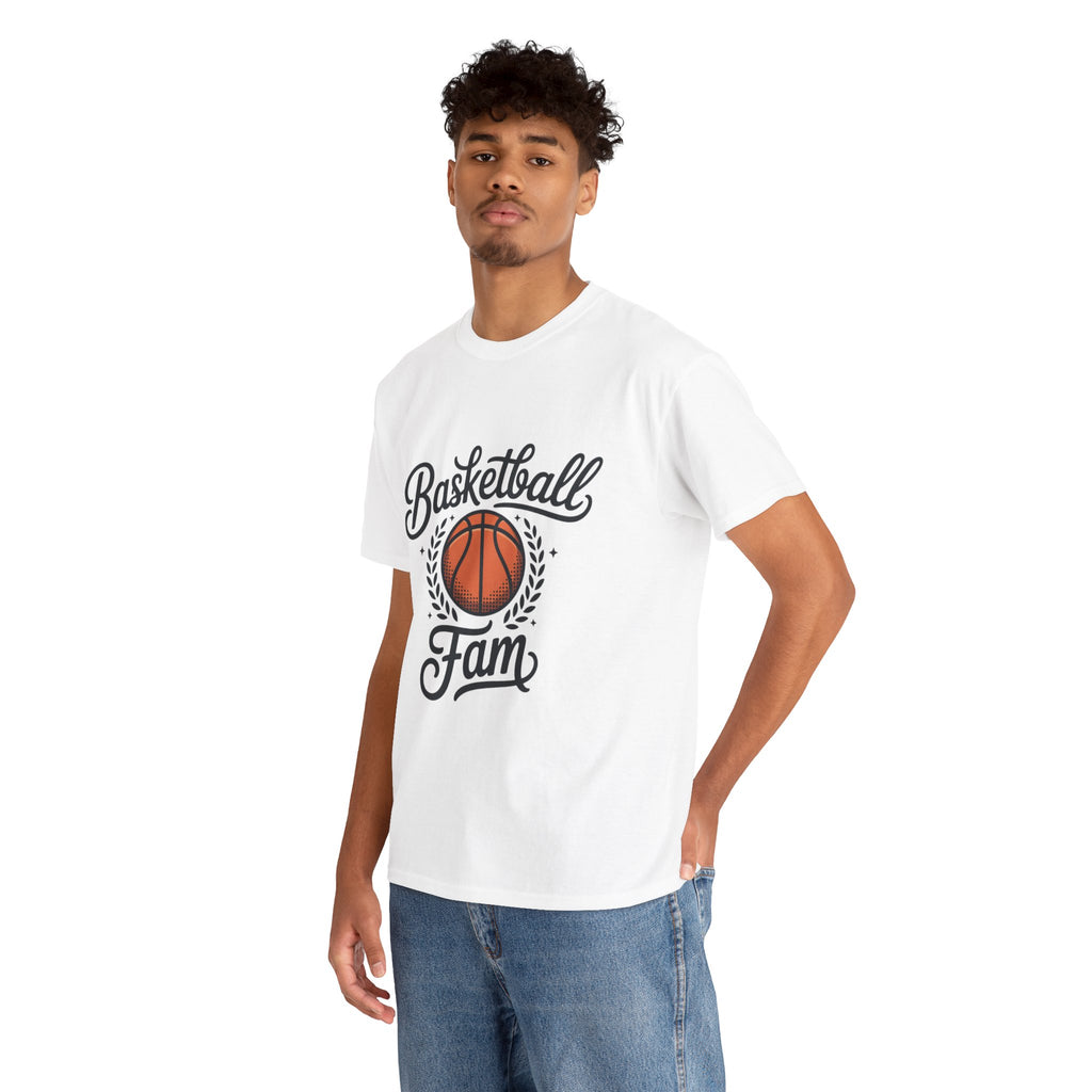 Basketball Family Unisex Heavy Cotton Tee