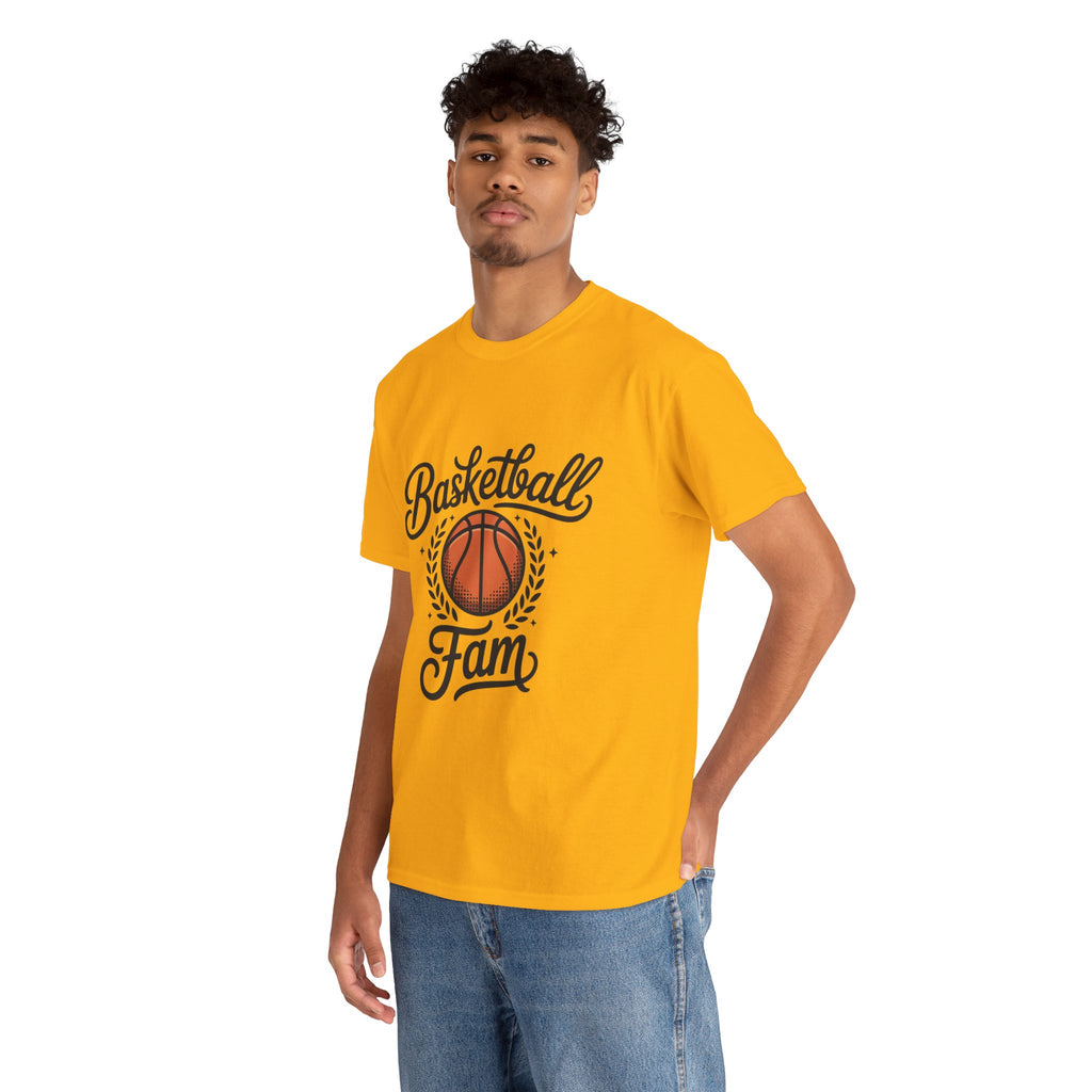 Basketball Family Unisex Heavy Cotton Tee