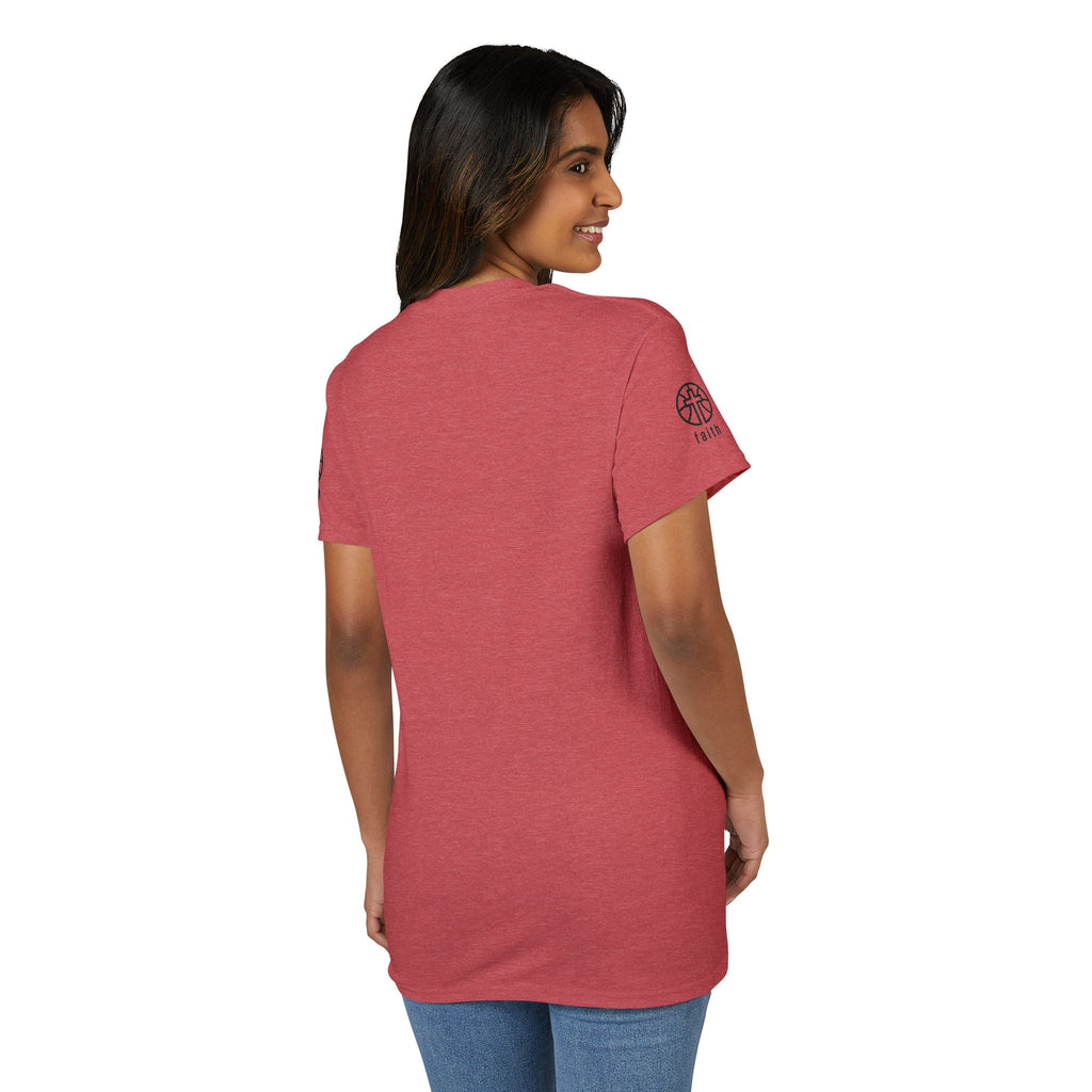 Just Hoops Basketball T-Shirt - Faith on Sleeve.