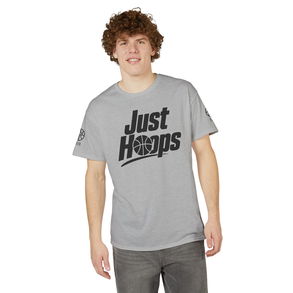 Just Hoops Basketball T-Shirt - Faith on Sleeve.