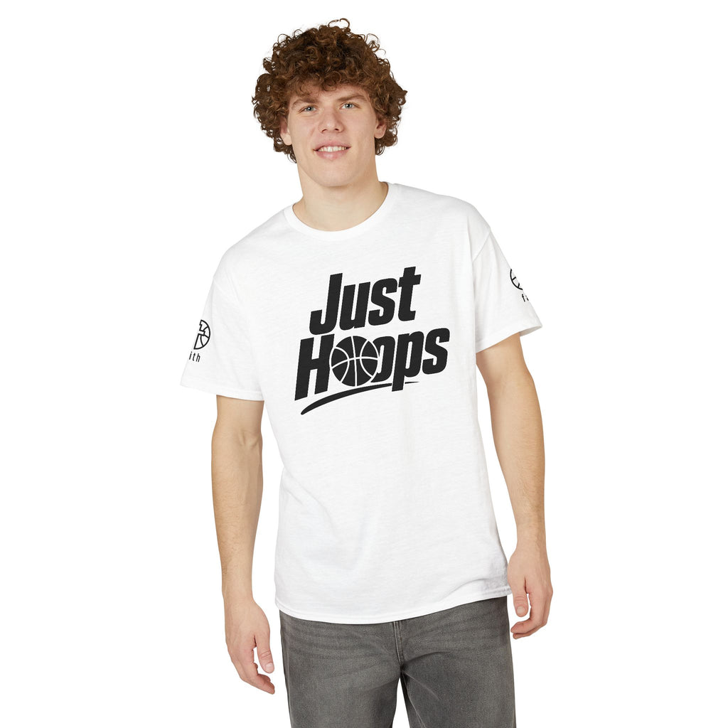 Just Hoops Basketball T-Shirt - Faith on Sleeve.