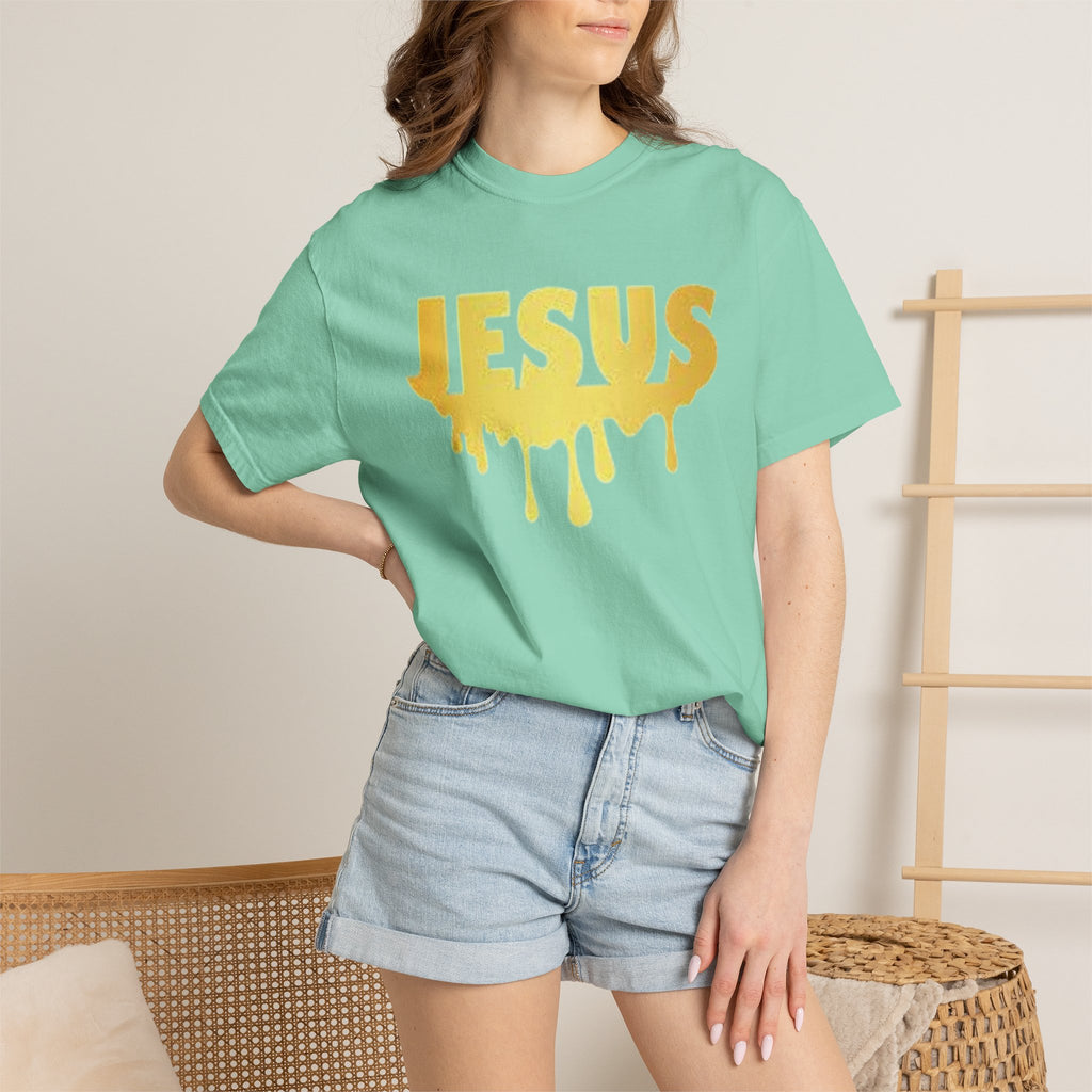 Drip 4 Jesus T-shirt - G.O.A.T - God over all things
