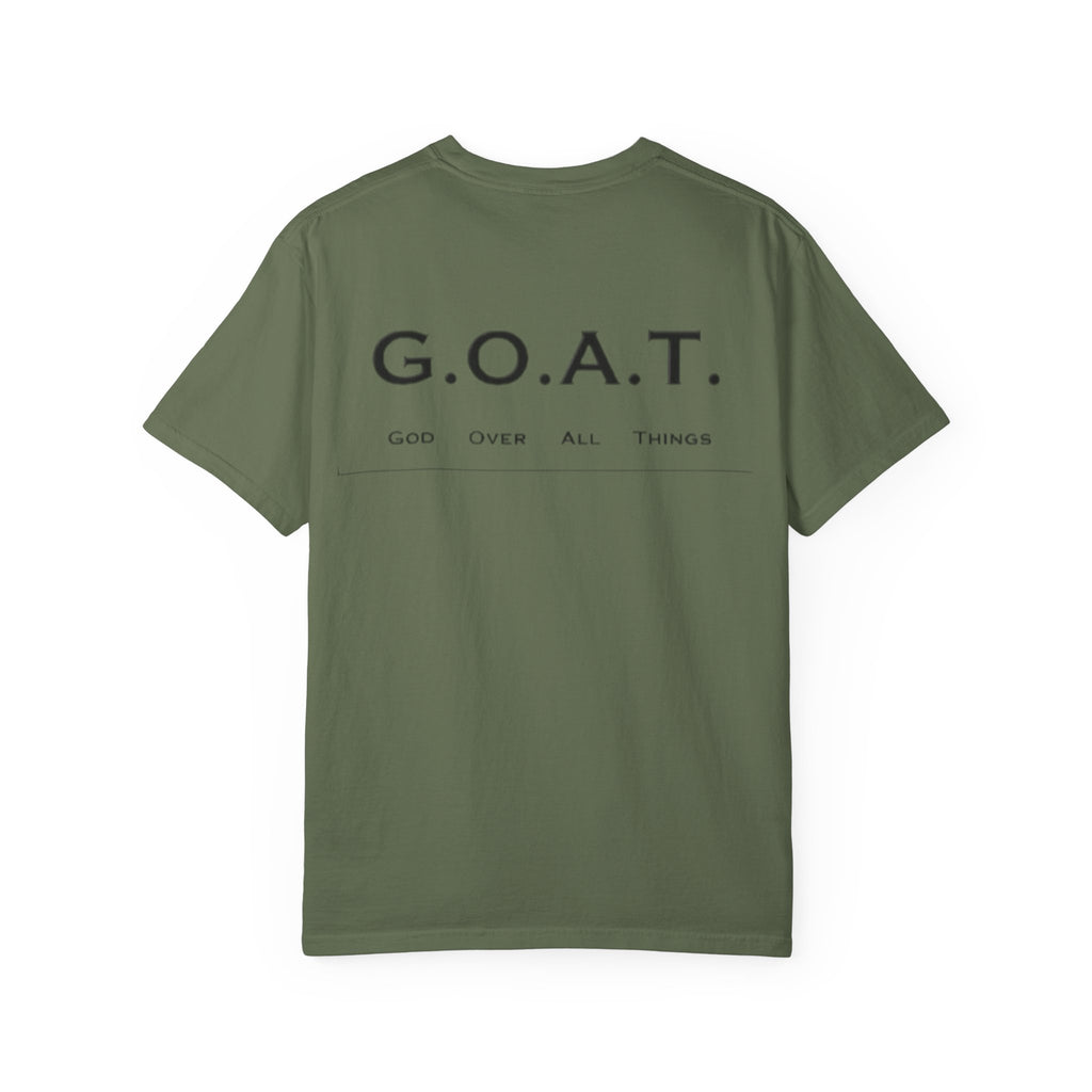 Drip 4 Jesus T-shirt - G.O.A.T - God over all things