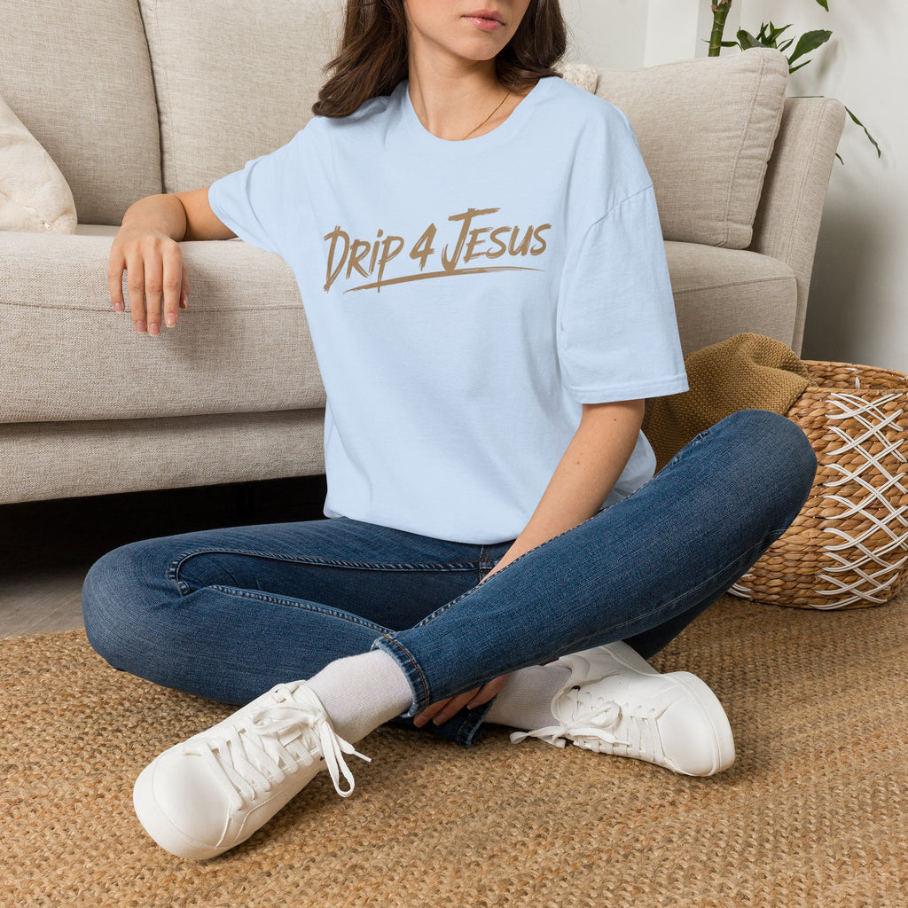 Drip 4 Jesus T-shirt - Simple Cross