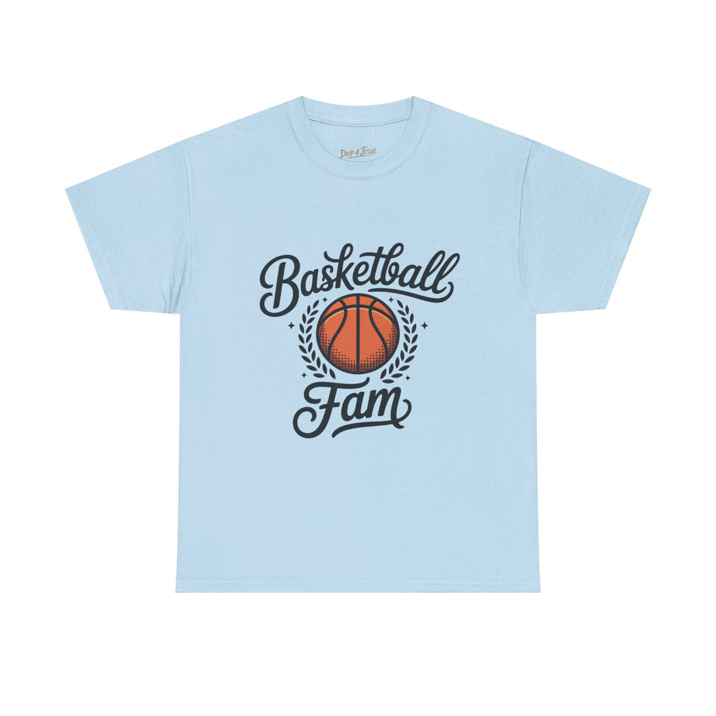 Basketball Family Unisex Heavy Cotton Tee