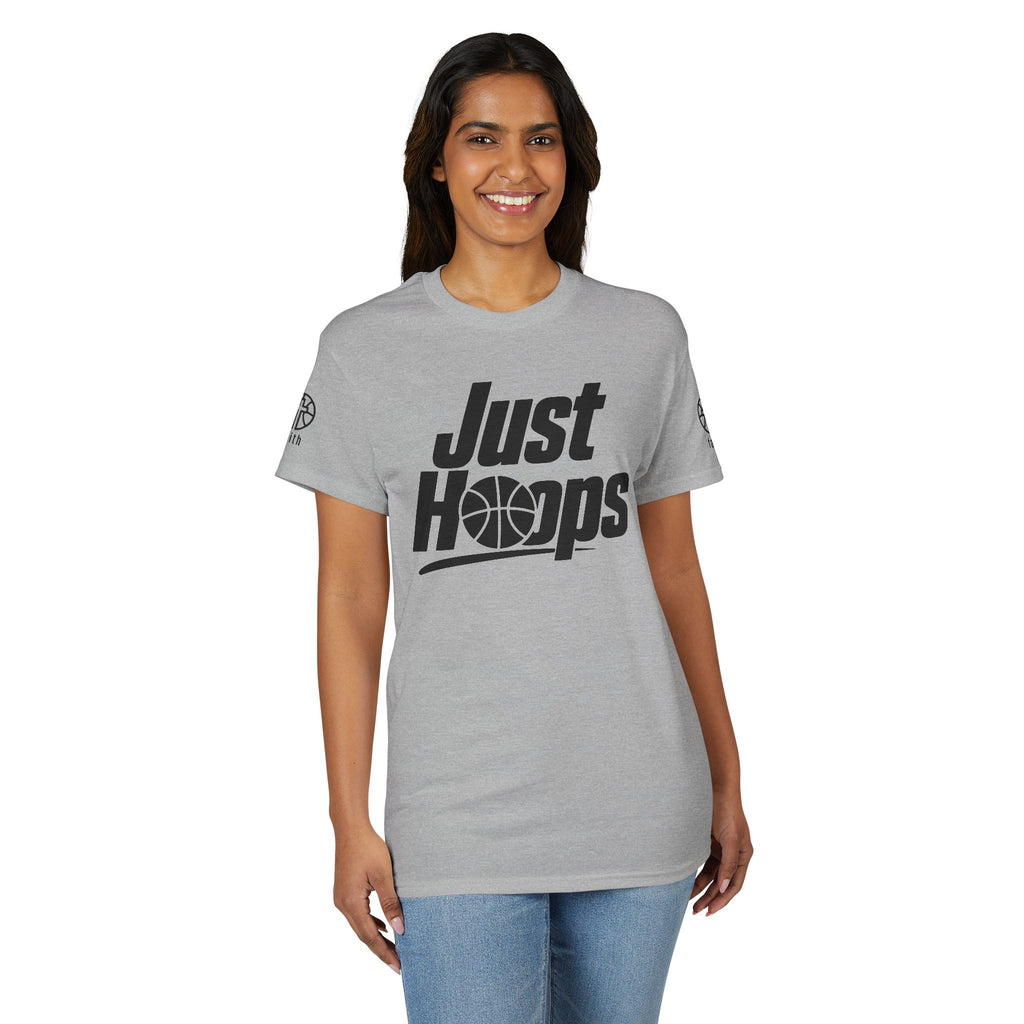 Just Hoops Basketball T-Shirt - Faith on Sleeve.