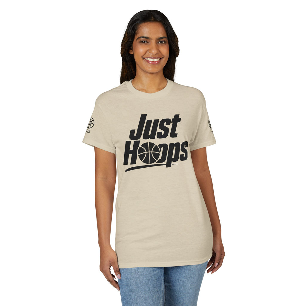 Just Hoops Basketball T-Shirt - Faith on Sleeve.