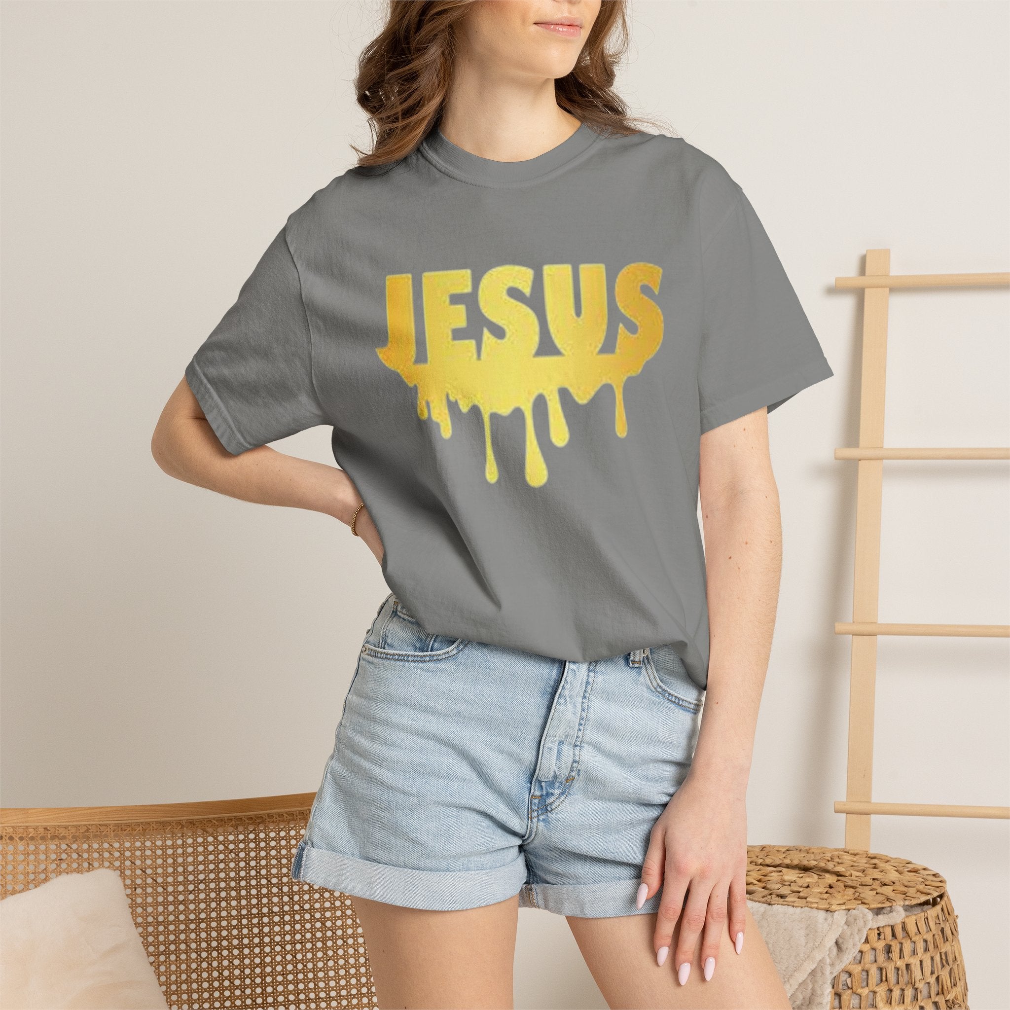 Drip 4 Jesus T-shirt - G.O.A.T - God over all things