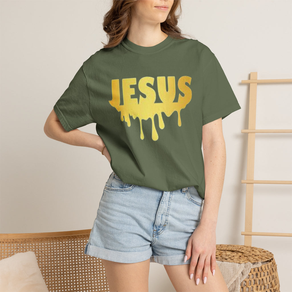 Drip 4 Jesus T-shirt - G.O.A.T - God over all things