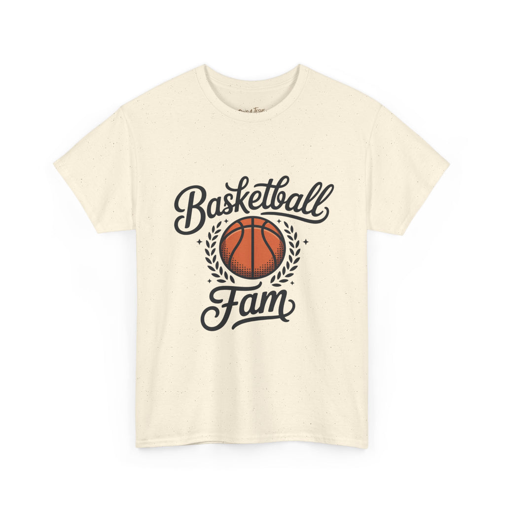 Basketball Family Unisex Heavy Cotton Tee
