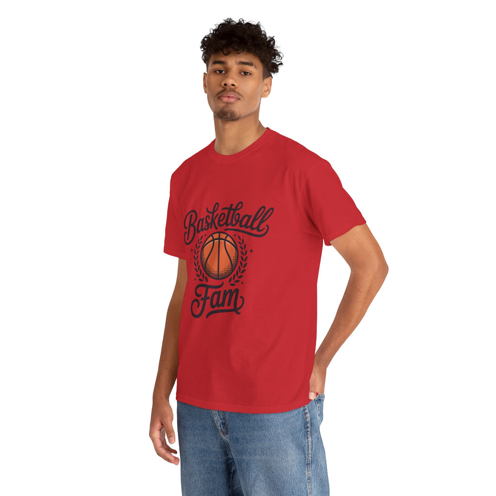 Basketball Family Unisex Heavy Cotton Tee