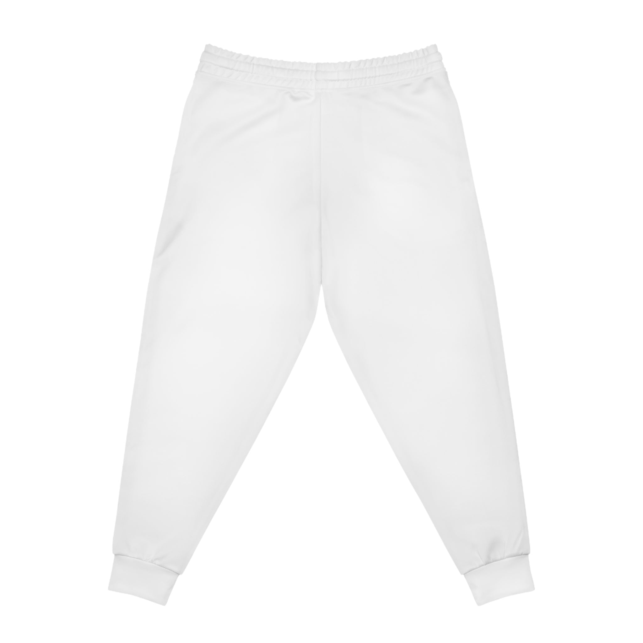 White and Gold Athletic Jesus Sweatpants