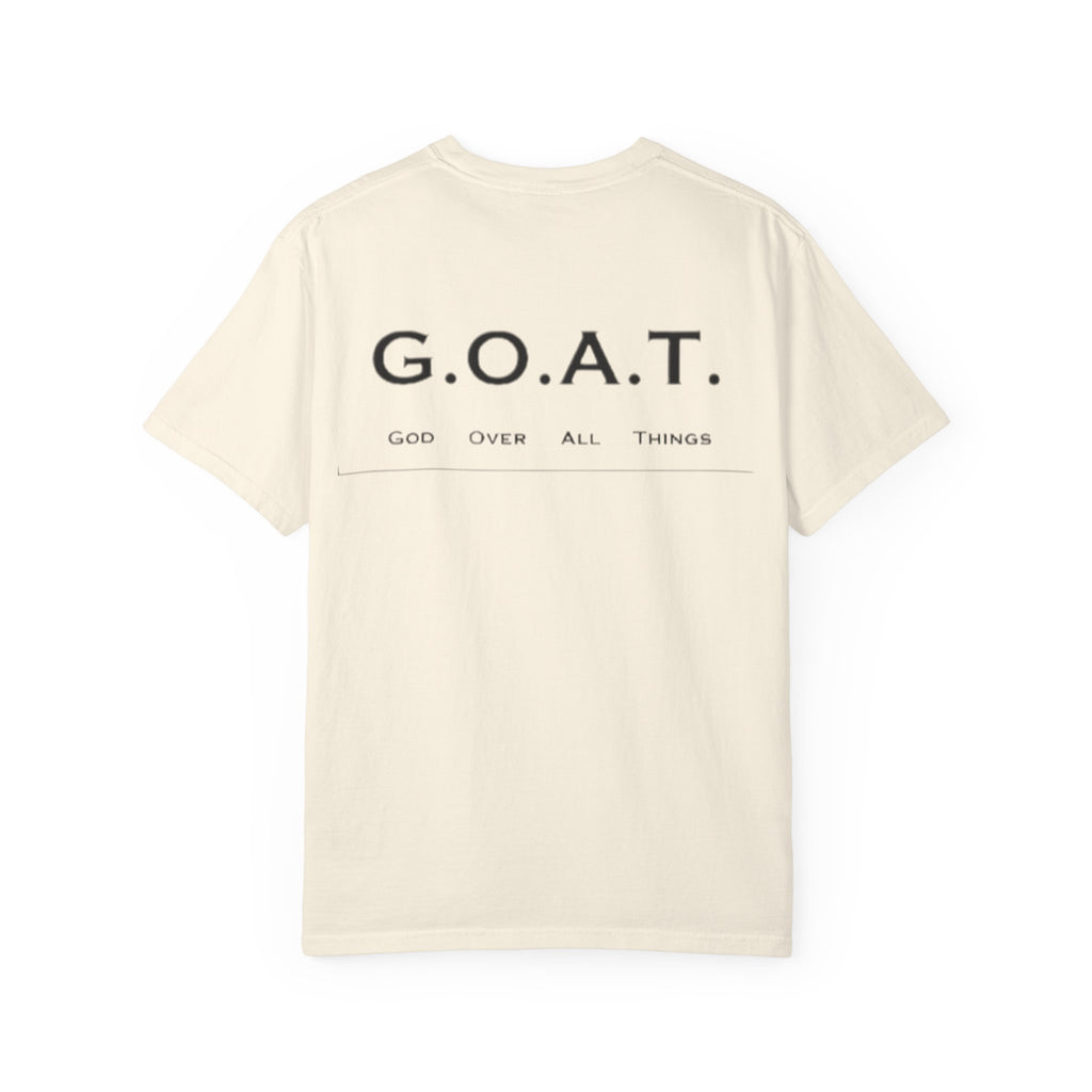 Drip 4 Jesus T-shirt - G.O.A.T - God over all things