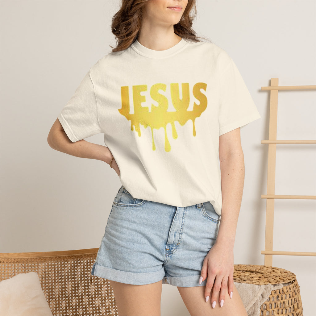 Drip 4 Jesus T-shirt - G.O.A.T - God over all things