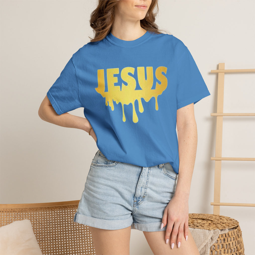 Drip 4 Jesus T-shirt - G.O.A.T - God over all things