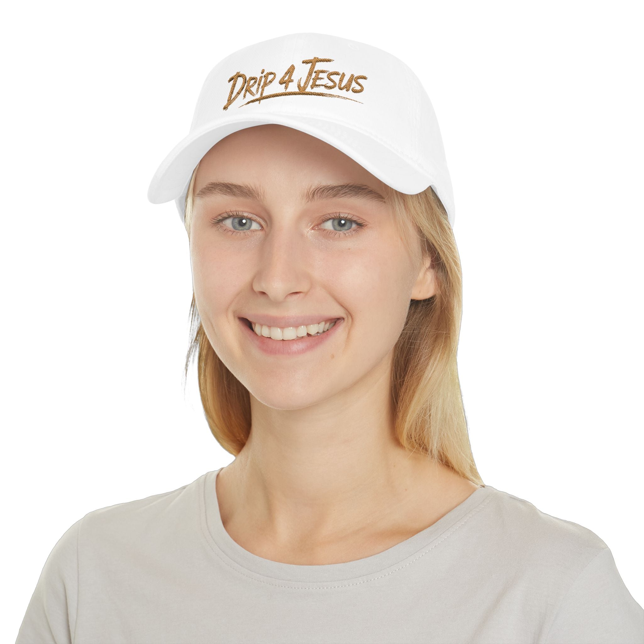 Drip 4 Jesus Embroidered Baseball Cap