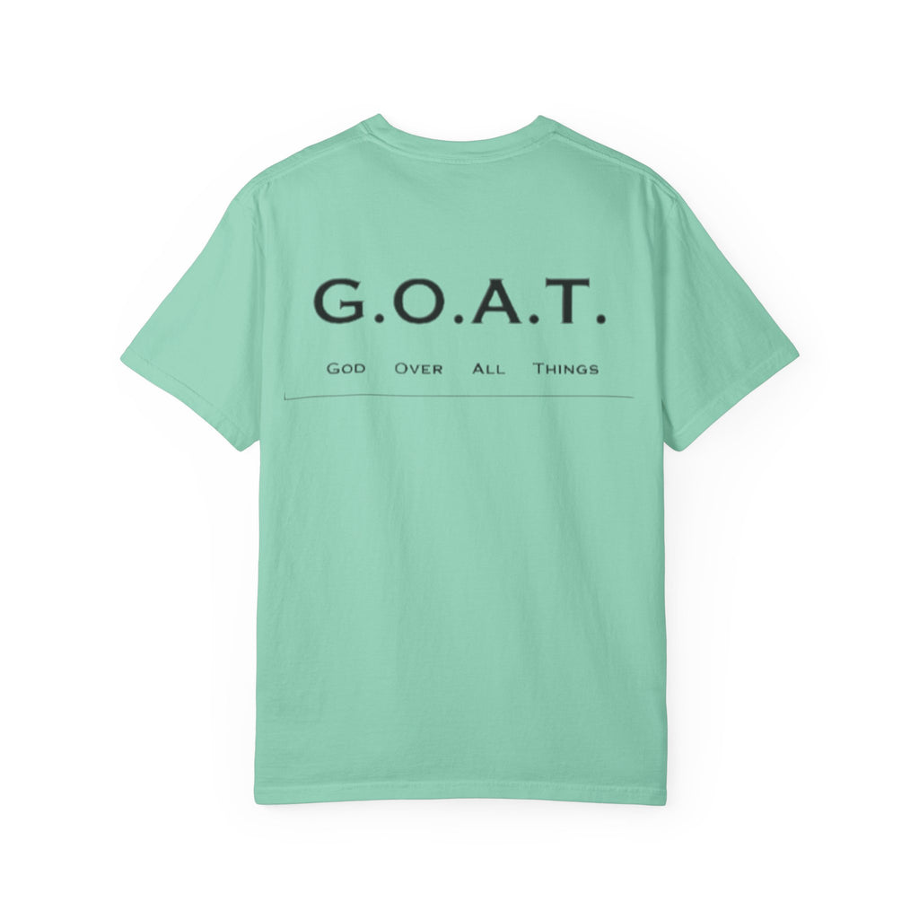 Drip 4 Jesus T-shirt - G.O.A.T - God over all things