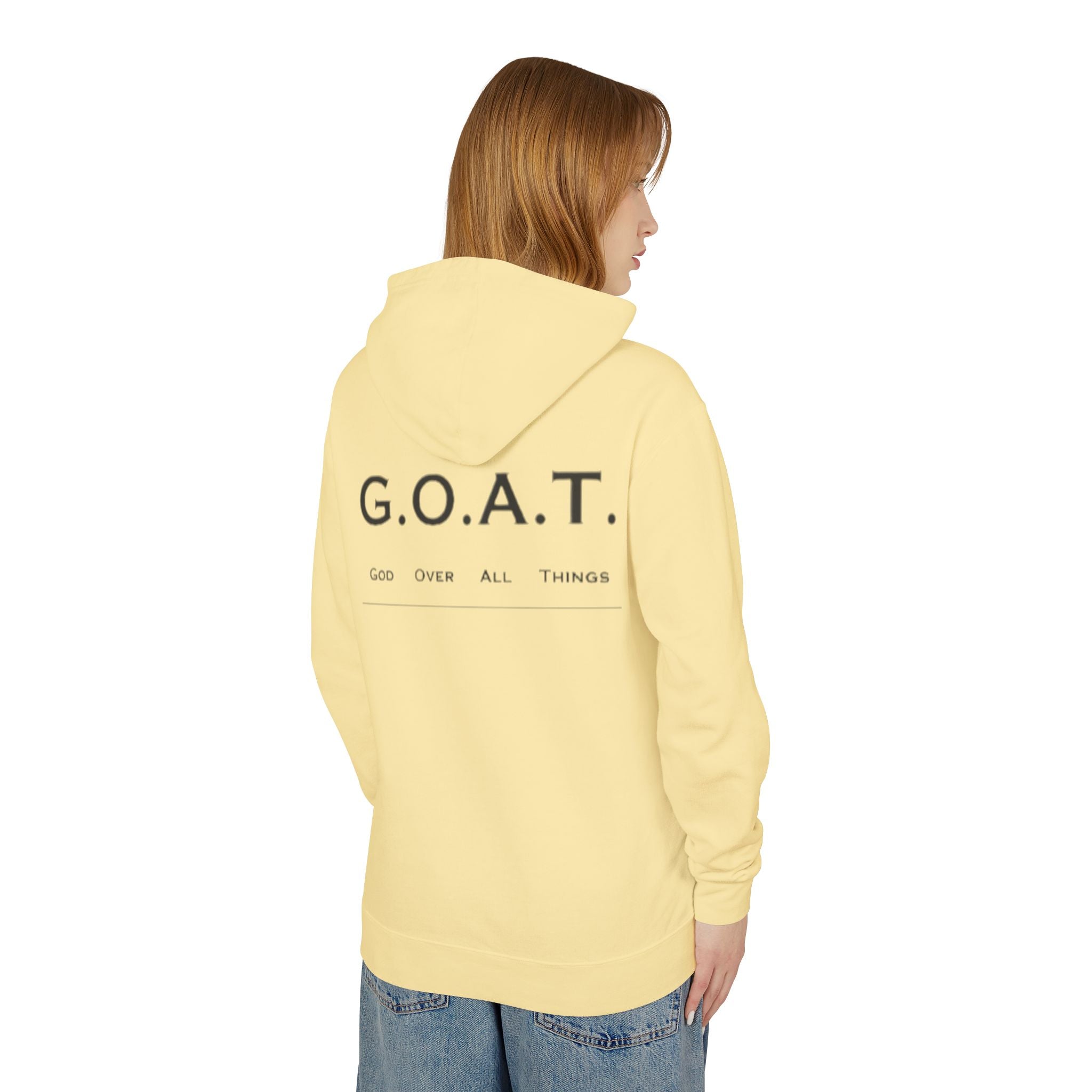 G.O.A.T Sweatshirt (God Over All Things) Jesus Drip