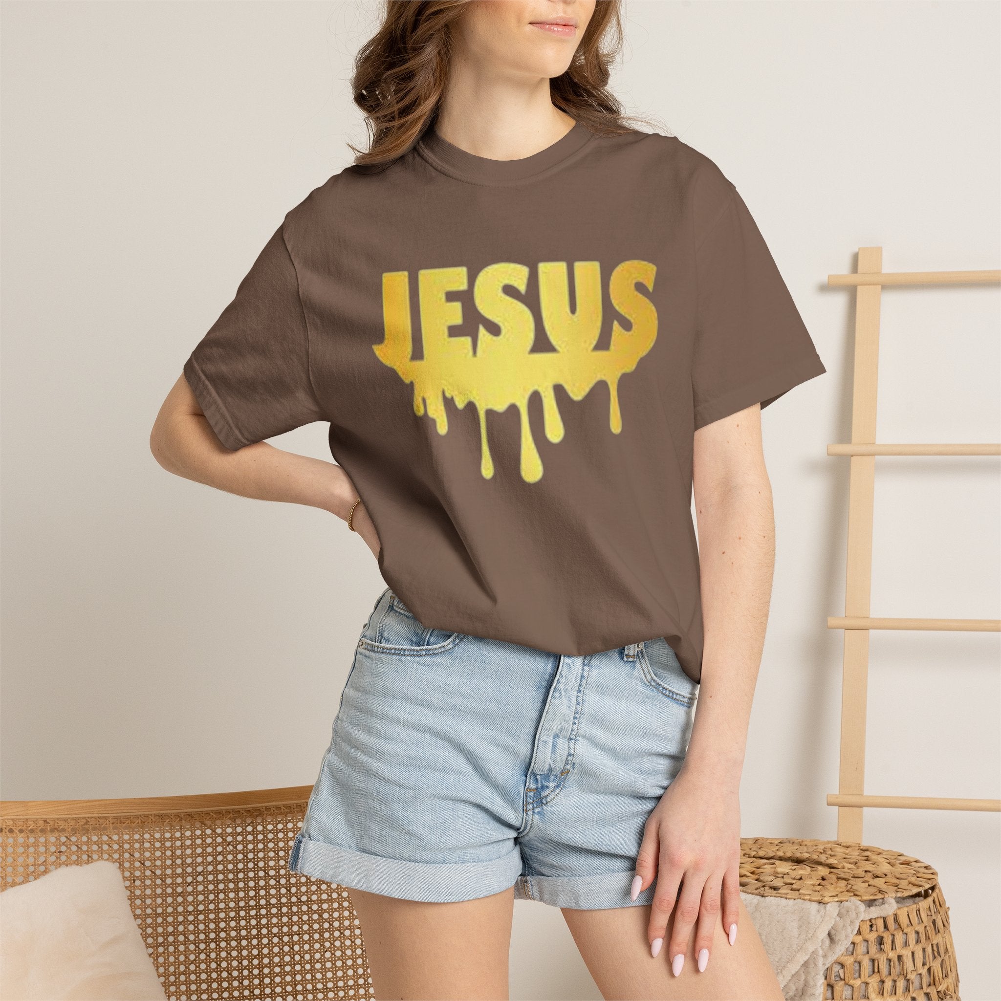 Drip 4 Jesus T-shirt - G.O.A.T - God over all things