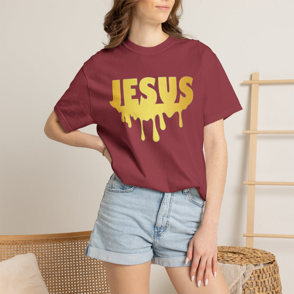 Drip 4 Jesus T-shirt - G.O.A.T - God over all things