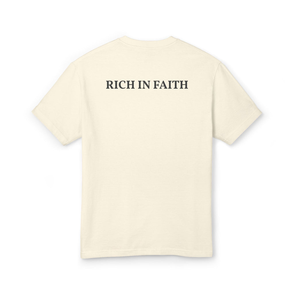 Future Millionaire Tee — "Rich in Faith"