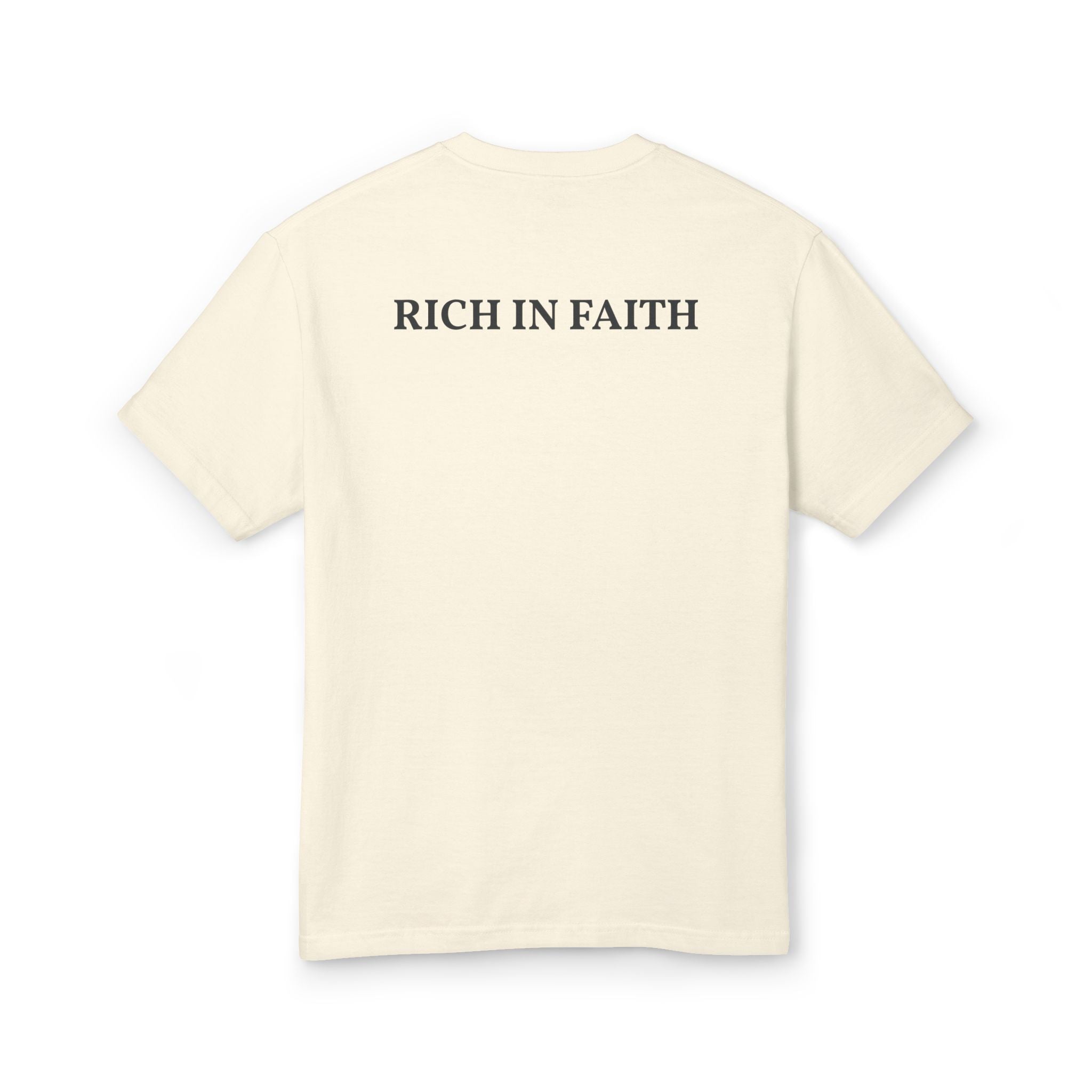 Future Millionaire Tee — "Rich in Faith"