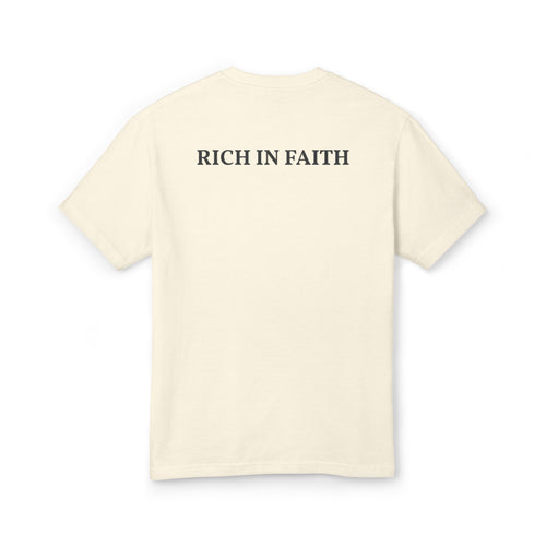 Future Millionaire Tee — "Rich in Faith"