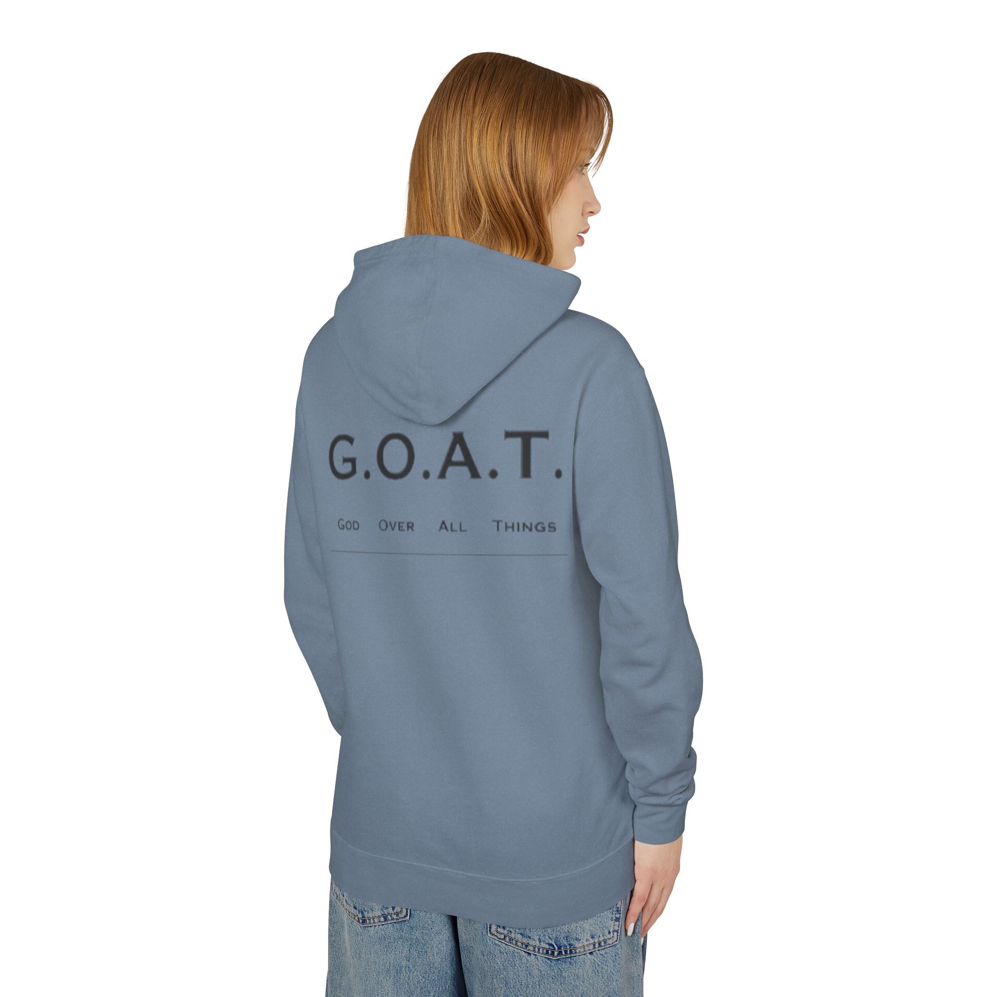 G.O.A.T Sweatshirt (God Over All Things) Jesus Drip
