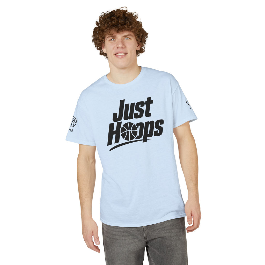 Just Hoops Basketball T-Shirt - Faith on Sleeve.