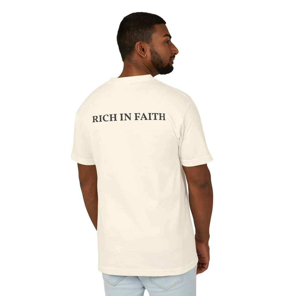 Future Millionaire Tee — "Rich in Faith"