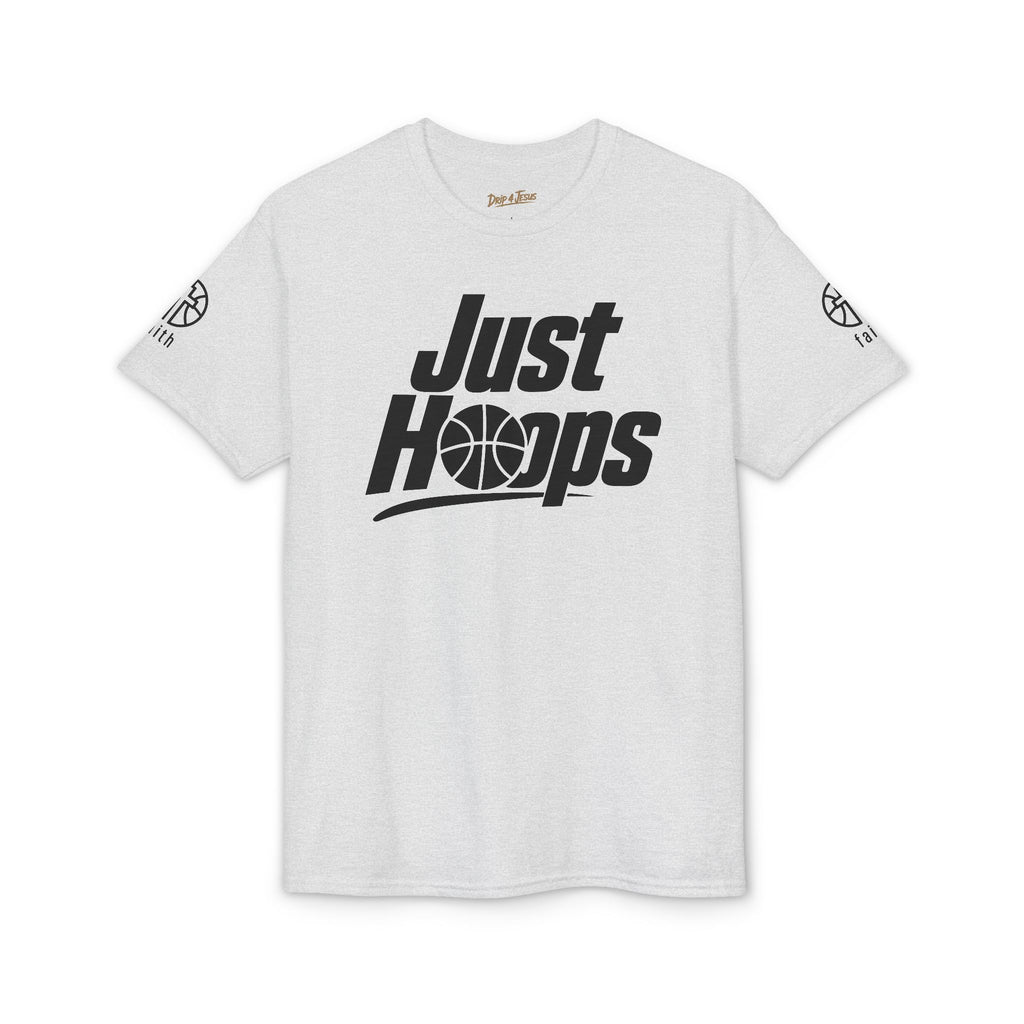 Just Hoops Basketball T-Shirt - Faith on Sleeve.