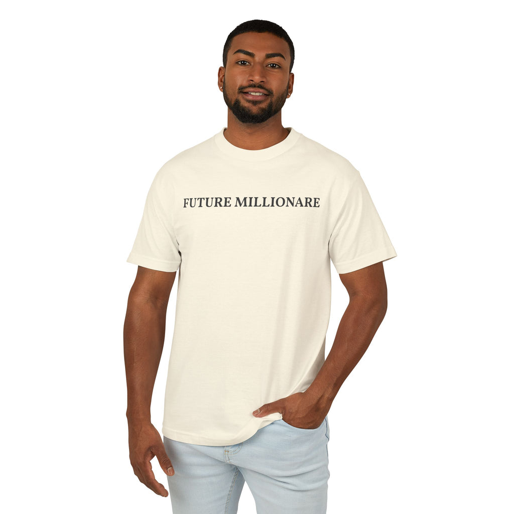 Future Millionaire Tee — "Rich in Faith"